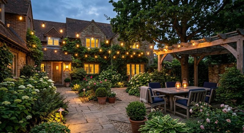 Courtyard Light Installation in Alpharetta, GA
